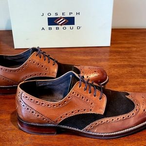 Joseph Abboud Mason Wingtip Oxford